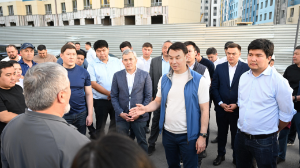 Алматы әкімі «Тамарикс» тұрғын үй кешенінің тұрғындарымен кездесті