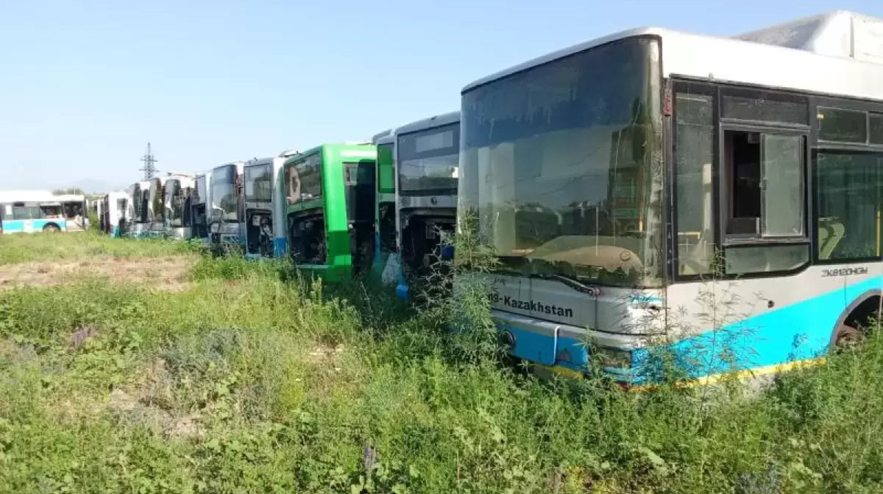 Алматыда жарамсыз автобустар сатылатын болды