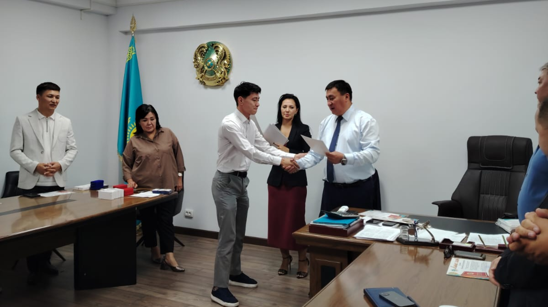 Халыққа қызмет көрсету орталығы мамандарының еңбегі бағаланды