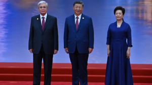 Тоқаев Тяньцзинь қаласындағы Мэйцзян конференция орталығына барды