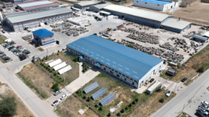 Алматыда тротуар плиталары мен бетон жиектерін шығаратын зауыт жаңғыртылды