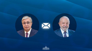 Мемлекет басшысы Бразилия президентіне құттықтау жеделхатын жолдады