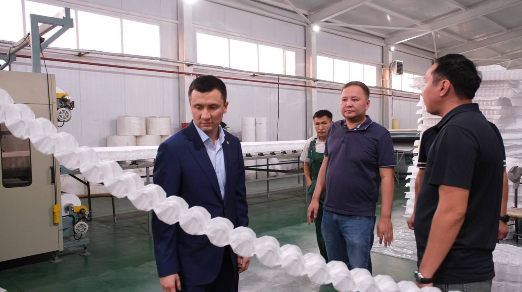 Алматының Индустриялық аймағында жаңа өндірістер мен өнеркәсіптік парктер дамып жатыр