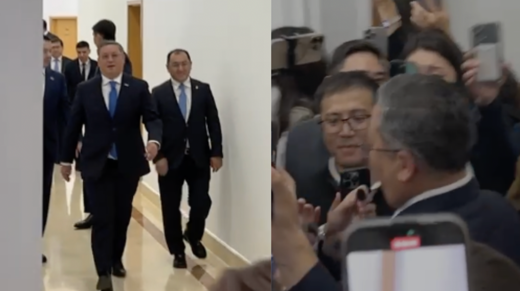 Мұрат Нұртілеу "қауесеттен" кейін журналистер алдына шықты