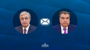 Мемлекет басшысы Тәжікстан Президентіне құттықтау жеделхатын жолдады 