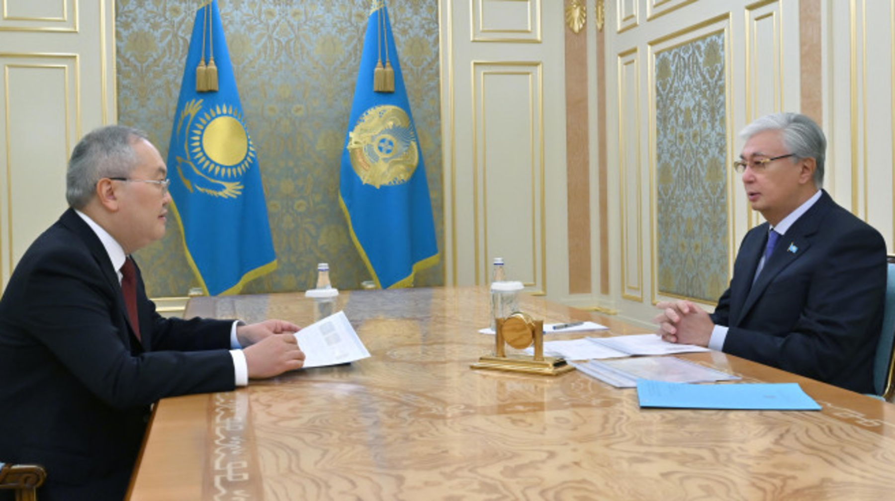 Мемлекет басшысы Қаржылық мониторинг агенттігінің төрағасы Жанат Элимановты қабылдады