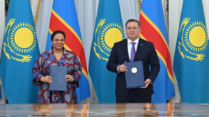 Ақорда: Астана мен Киншасаның байланысы жаңа деңгейге көшті