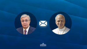 Мемлекет басшысы Рим Папасы XIV Леоға құттықтау жеделхатын жолдады