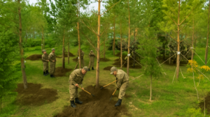 «Таза Қазақстан»: Байқоңыр ауданында ағаш отырғызу акциясы өтті