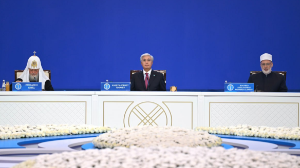 Қасым-Жомарт Тоқаев Әлемдік және дәстүрлі діндер көшбасшыларының VIII съезінің жабылуында сөз сөйледі