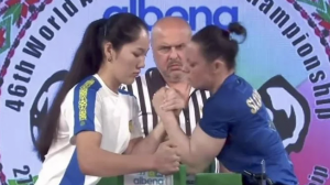 16 жастағы қазақ қызы қол күрестен әлем чемпионы атанды