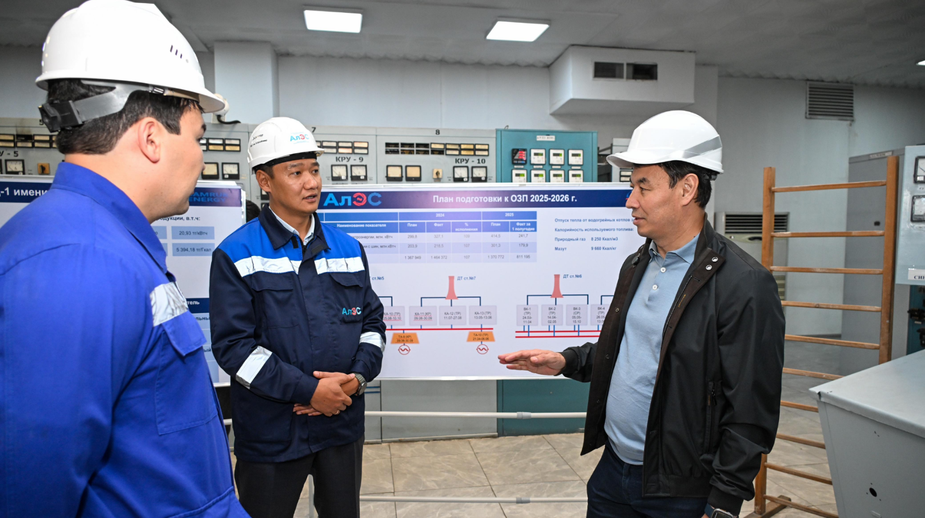 Дархан Сатыбалды жылу беру маусымы қарсаңында жылумен қамтамасыз ету нысандарын тексерді