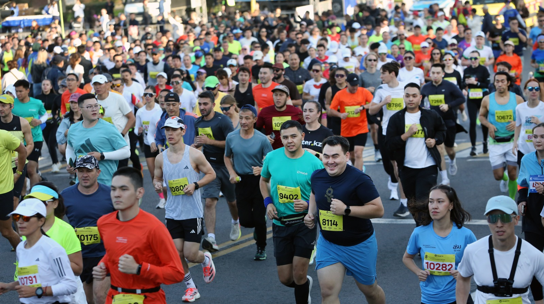 Almaty Marathon-2025 әлемнің түкпір-түкпірінен мыңдаған қатысушының басын қосты
