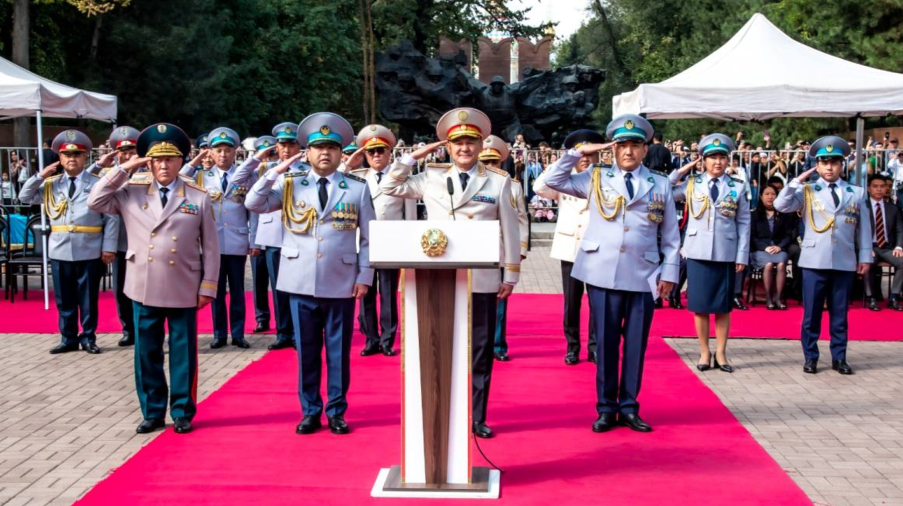 Алматыда ІІМ академиясының 300 курсанты ант қабылдады