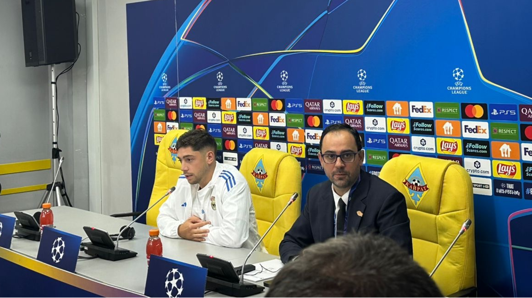 “Реал” ойыншысы Федерико Вальверде: “Алматылық жанкүйерлерді көріп қуандық” 