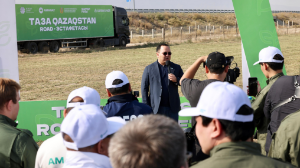 «Taza Qazaqstan»: Алматыдан Қызылордаға дейінгі road-эстафета бастады