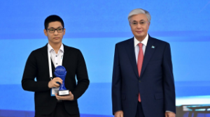 Президент AI SANA Generative Nation байқауының жеңімпаздарын марапаттады