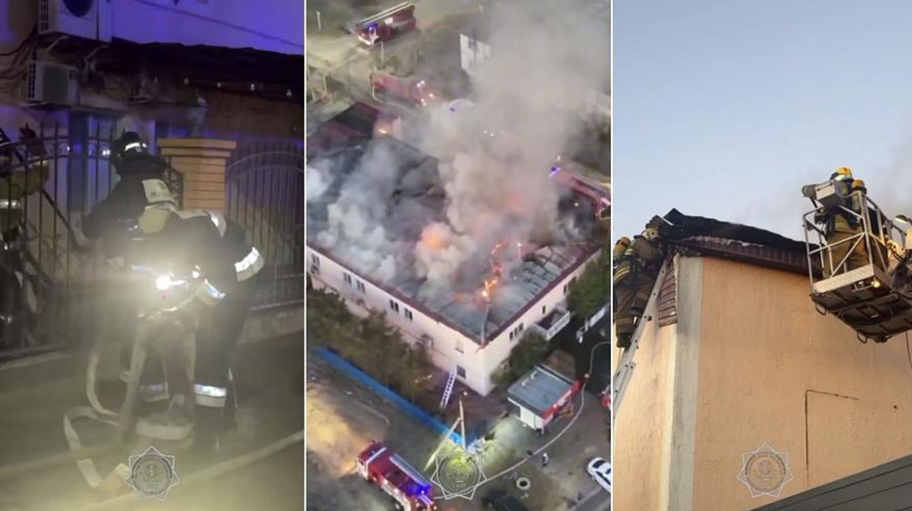 Атырауда мейрамхана өртенді