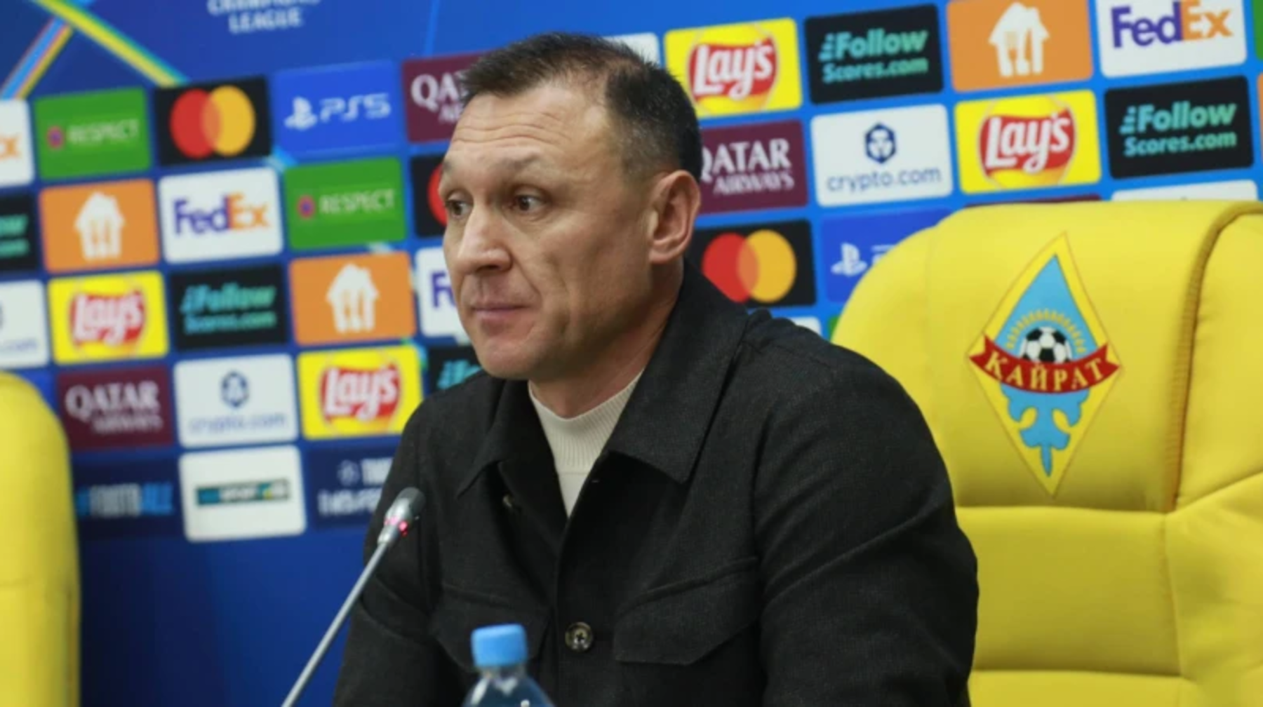 «Қайрат» клубының бас бапкері ойыншыларға сыйлық беруге қарсы екенін айтты