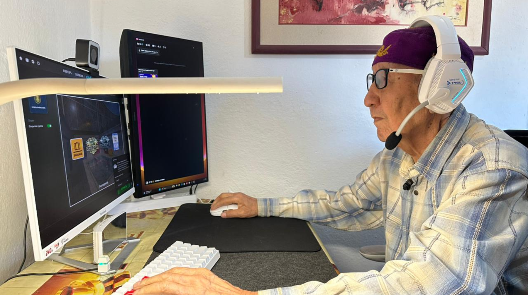 Паркинсон, Counter-Strike, ТikTok: желіде жұлдызға айналған 86 жастағы Саду атаның қызыққа толы өмірі 