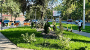 Медеу ауданында "Халық қатысатын бюджет" жобасы аясында тағы бір аула жаңартылды