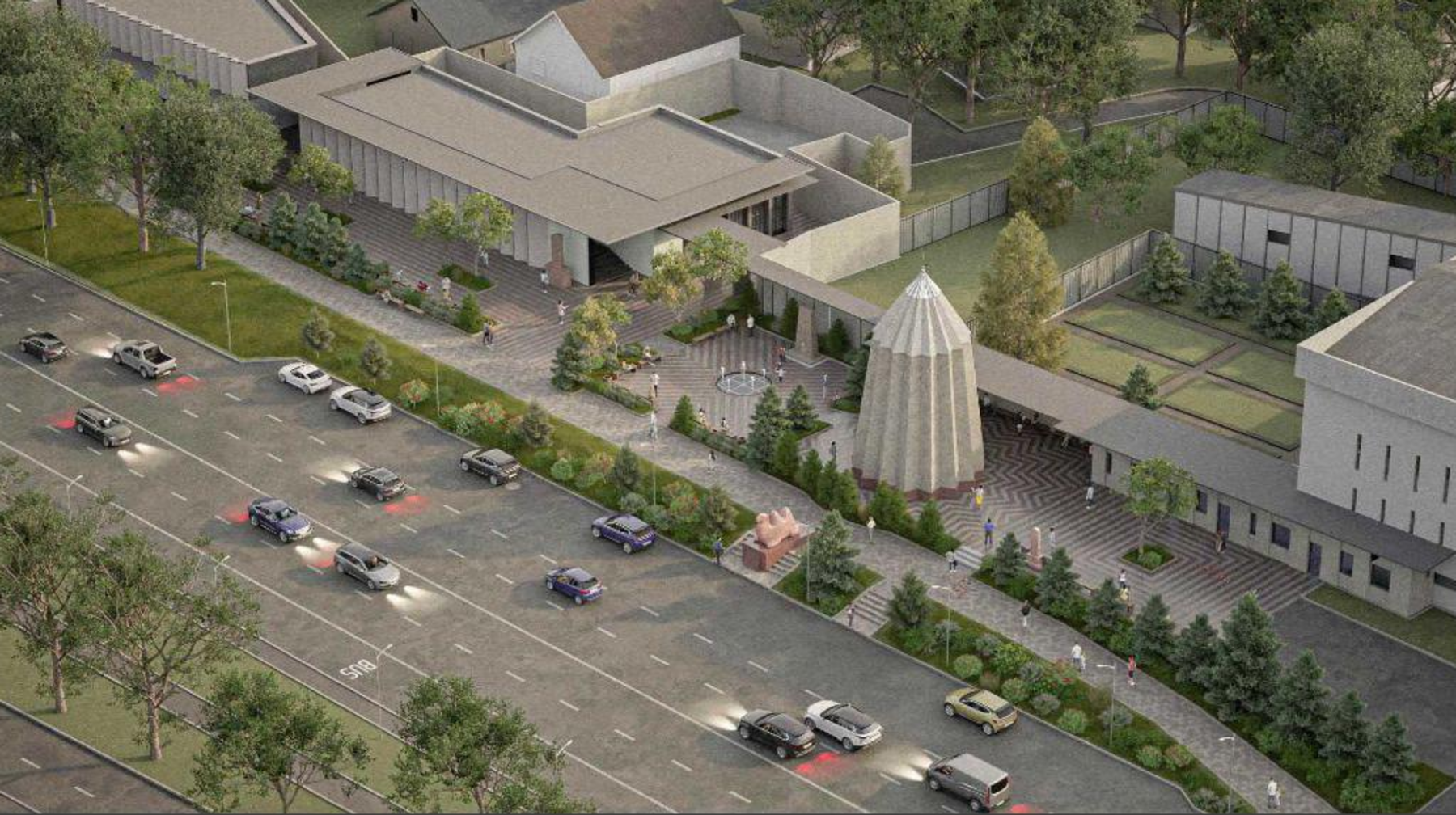 Райымбек батыр кесенесінің маңында заманауи мәдени кеңістік салынады