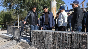 Дархан Сатыбалды Есентай өзені мен Ботаникалық бақтағы жұмыстарды тексерді