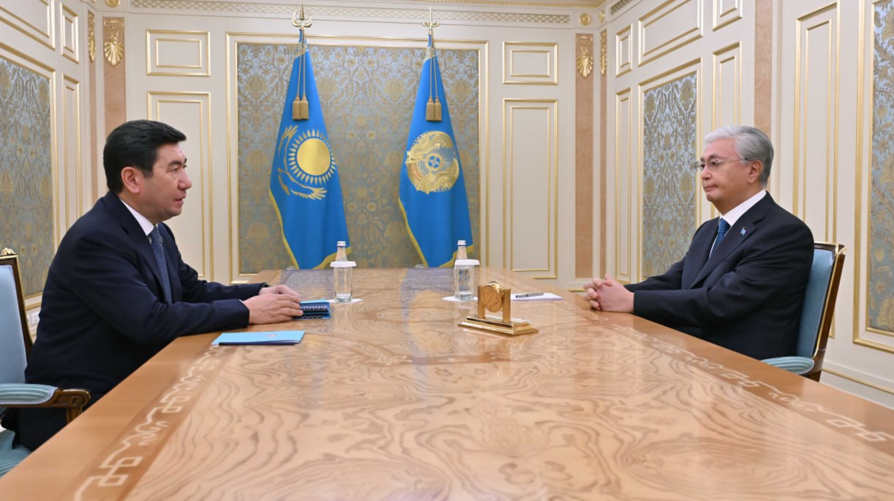 Мемлекет басшысы Мәжіліс төрағасы Ерлан Қошановты қабылдады