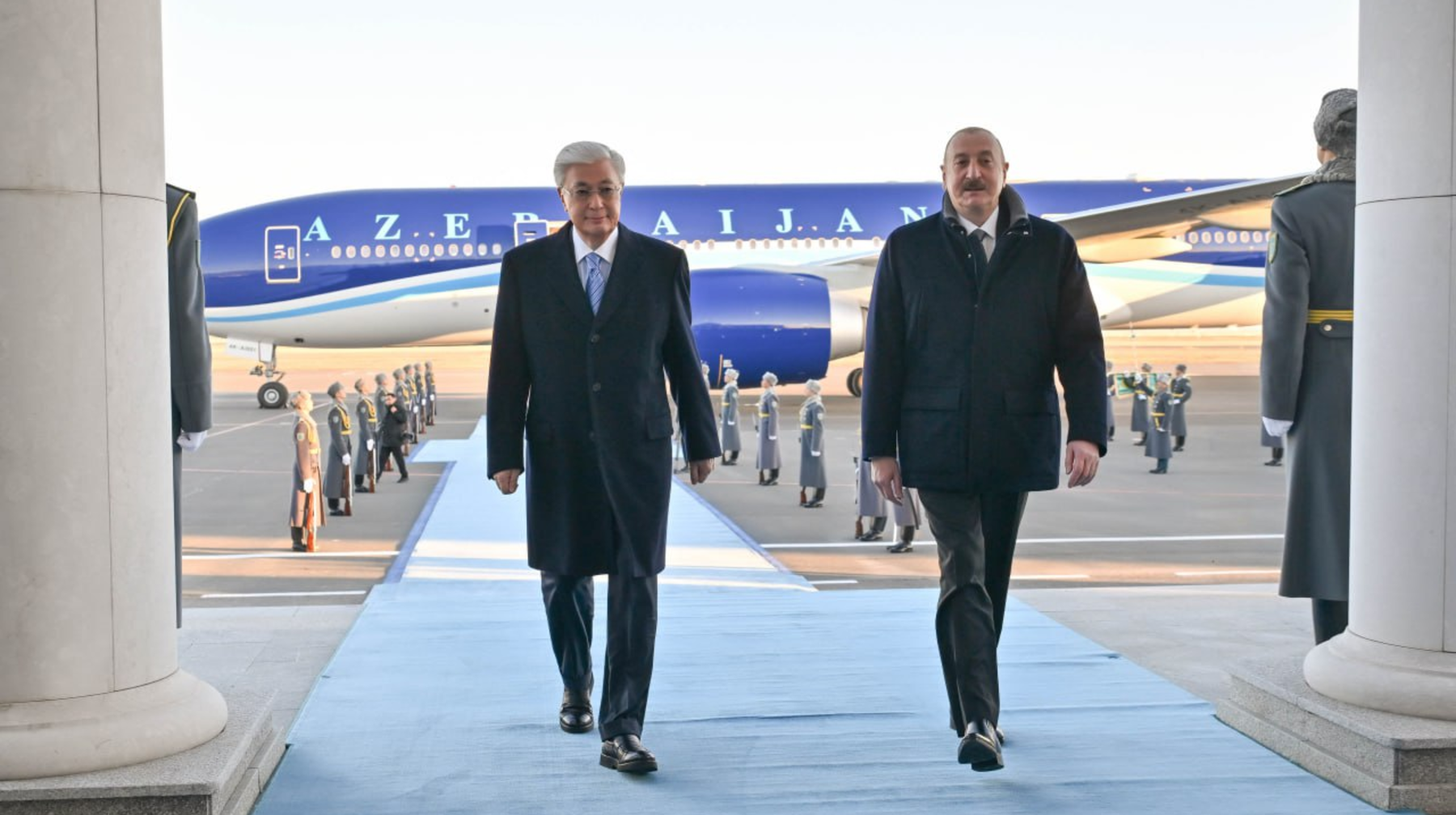 Әзербайжан президенті Қазақстанға келді