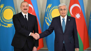 Мемлекет басшысы Әзербайжан Президентімен келіссөз жүргізді