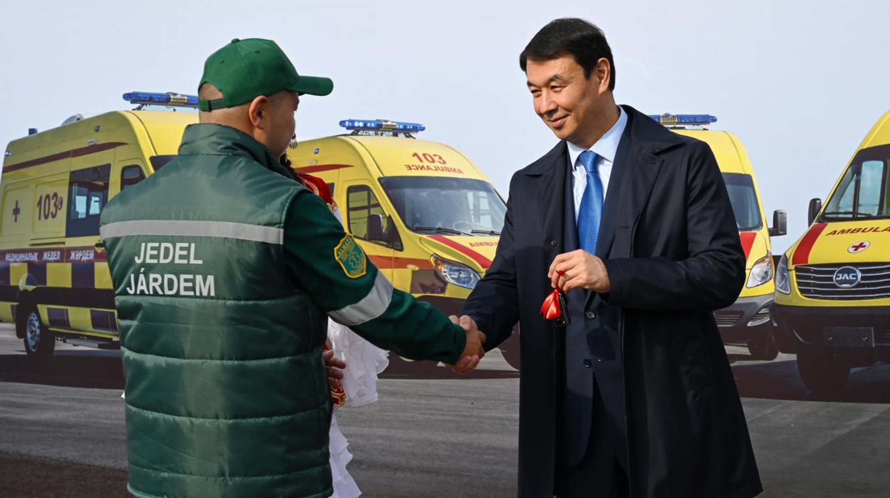 Алматының Жедел медициналық жәрдем қызметі 50 жаңа арнайы көлік алды