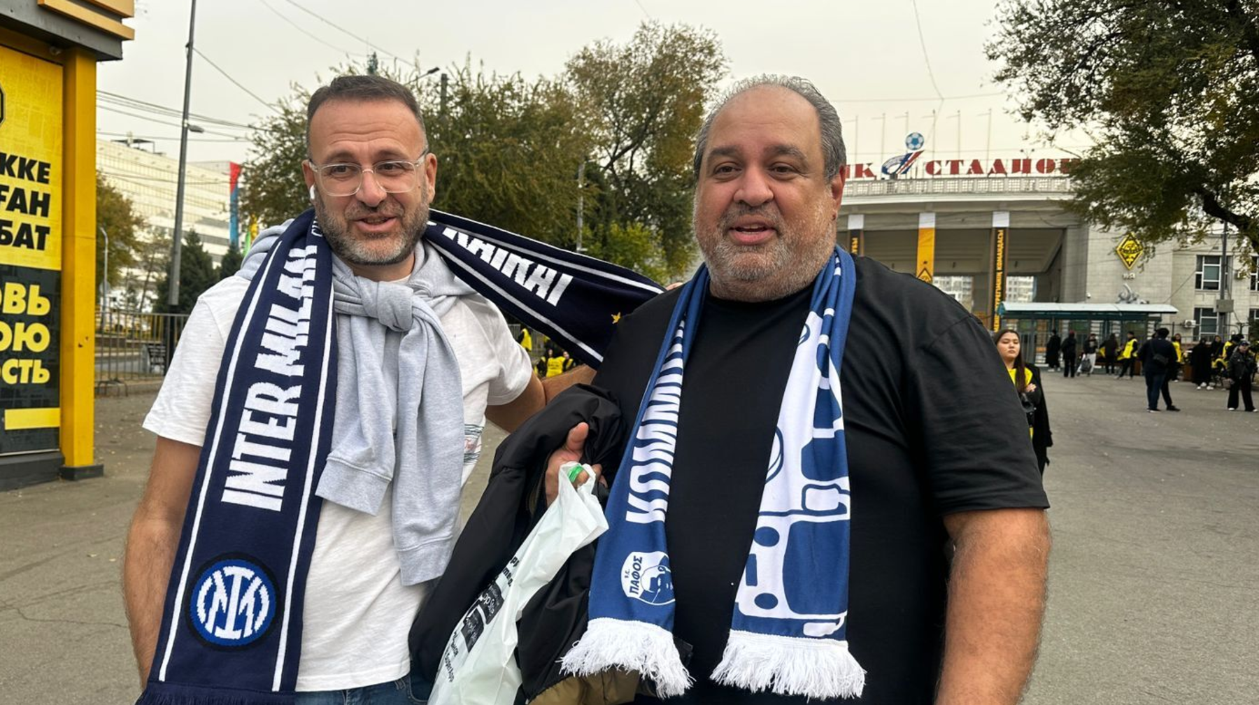 "Қайрат" - Пафос" матчі: кипрлік жанкүйерлер Алматы туралы ерекше әсерлерін бөлісті