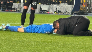 "Қайрат" қақпашысы Темірлан Анарбеков жарақат алды 