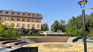  Республика күніне орай Алматыда скверді абаттандыру жұмыстары аяқталды