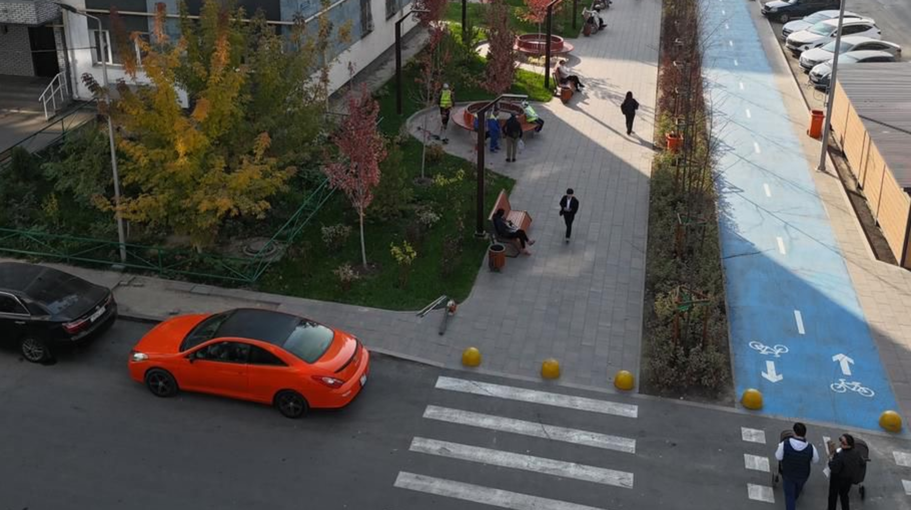 Республика күніне орай Наурызбай ауданында жаңа серуен аймағы ашылды