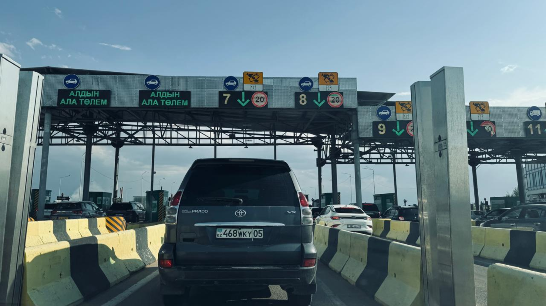 10 жол учаскесінде ақылы жол енгізілді