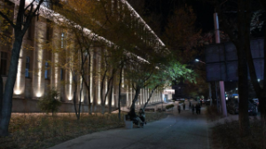 Әуезов ауданындағы 18 ғимаратқа архитектуралық жарықтандыру орнатылады