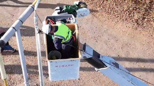 Алатау ауданында жарықтандыру жүйесі толық жаңартылып жатыр