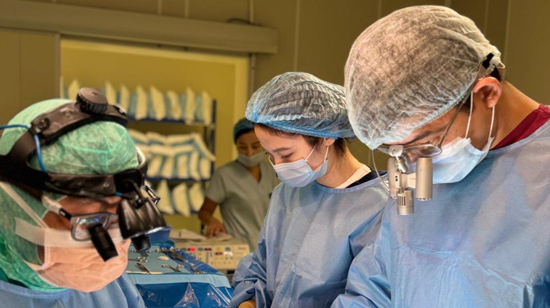 Педиатрия орталығында Италия кардиохирургтары шеберлік сабағын өткізді