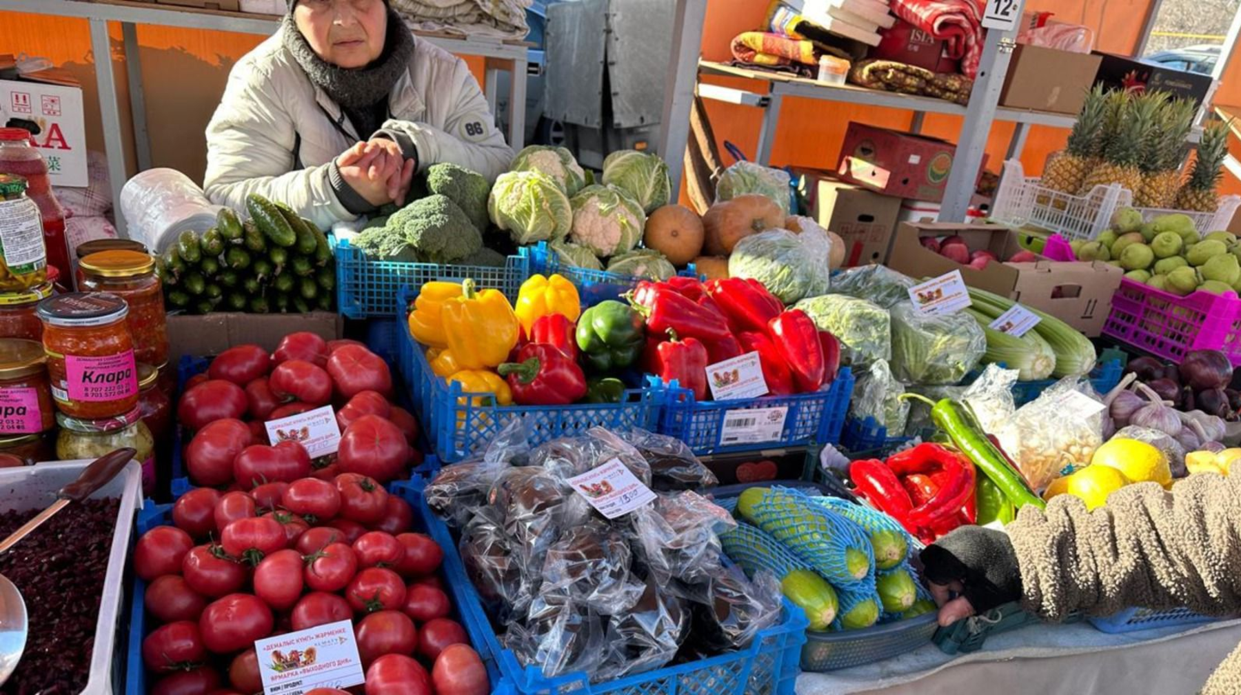 Алматының Алмалы ауданында демалыс күнгі екінші жәрмеңке ашылды