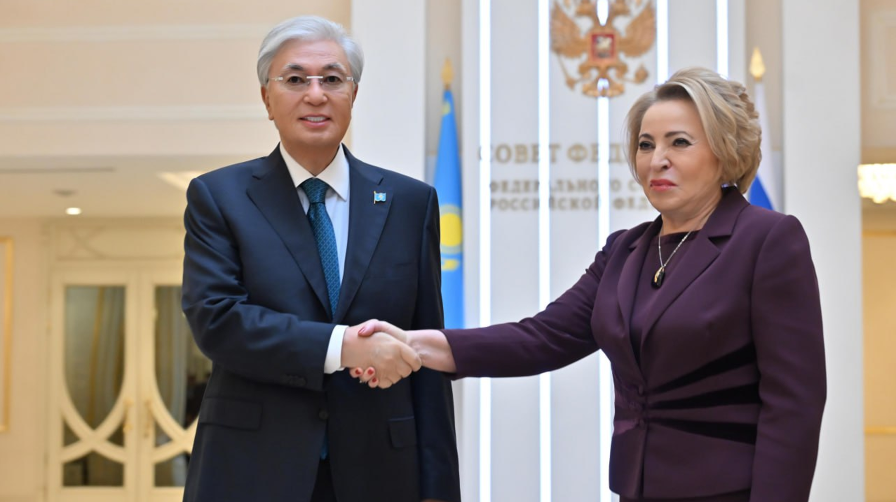 Тоқаев РФЖФ кеңесінің төрағасымен кездесті