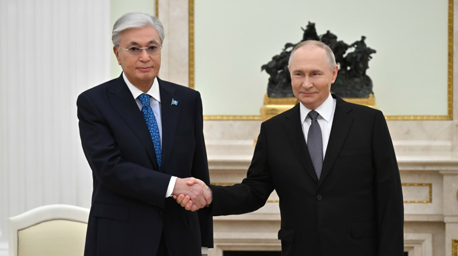 Тоқаев пен Путиннің келіссөзі басталды