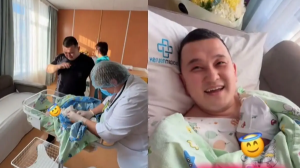 Танымал блогер Елдос Колобок жаңа туған ұлына қандай есім қойғанын жариялады