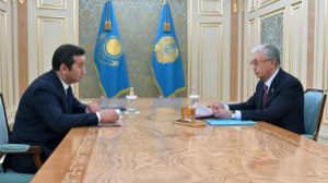 Президент Ауыл шаруашылығы министрі Айдарбек Сапаровты қабылдады