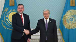 Тоқаев  ЕO-ның Орталық Азия жөніндегі арнайы өкілін қабылдады 