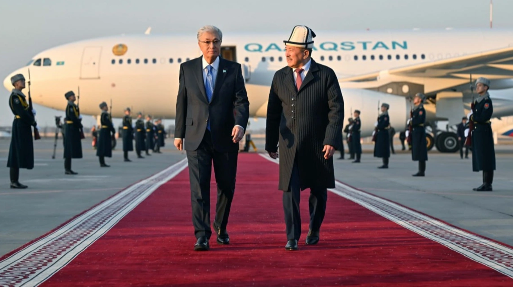 Президент ҰҚШҰ кеңесінің отырысына қатысу үшін Бішкек қаласына барды 