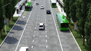 Алматыда Желтоқсан көшесінде BRT желісі іске қосылады