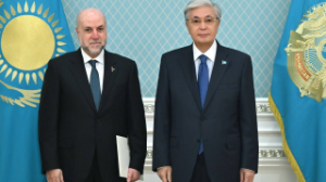 Мемлекет басшысы Махмұд әл-Хаббашты қабылдады