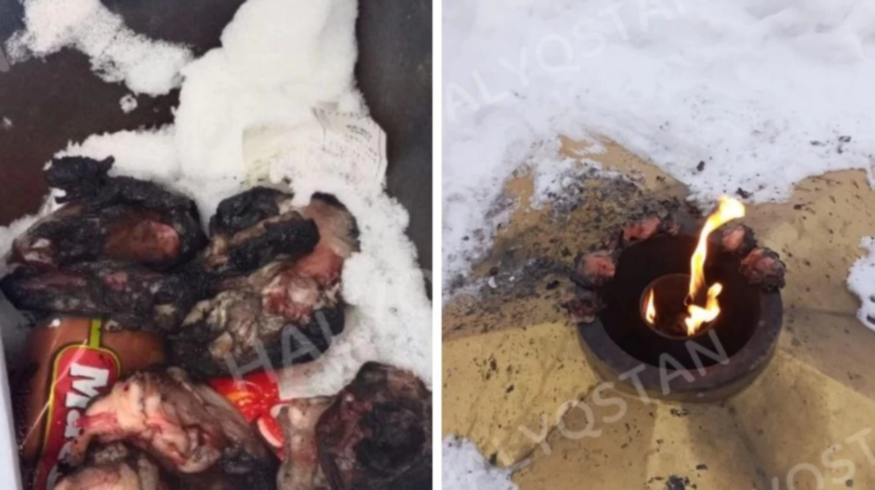  Мәңгілік алауға ет пісірген адам ұсталды