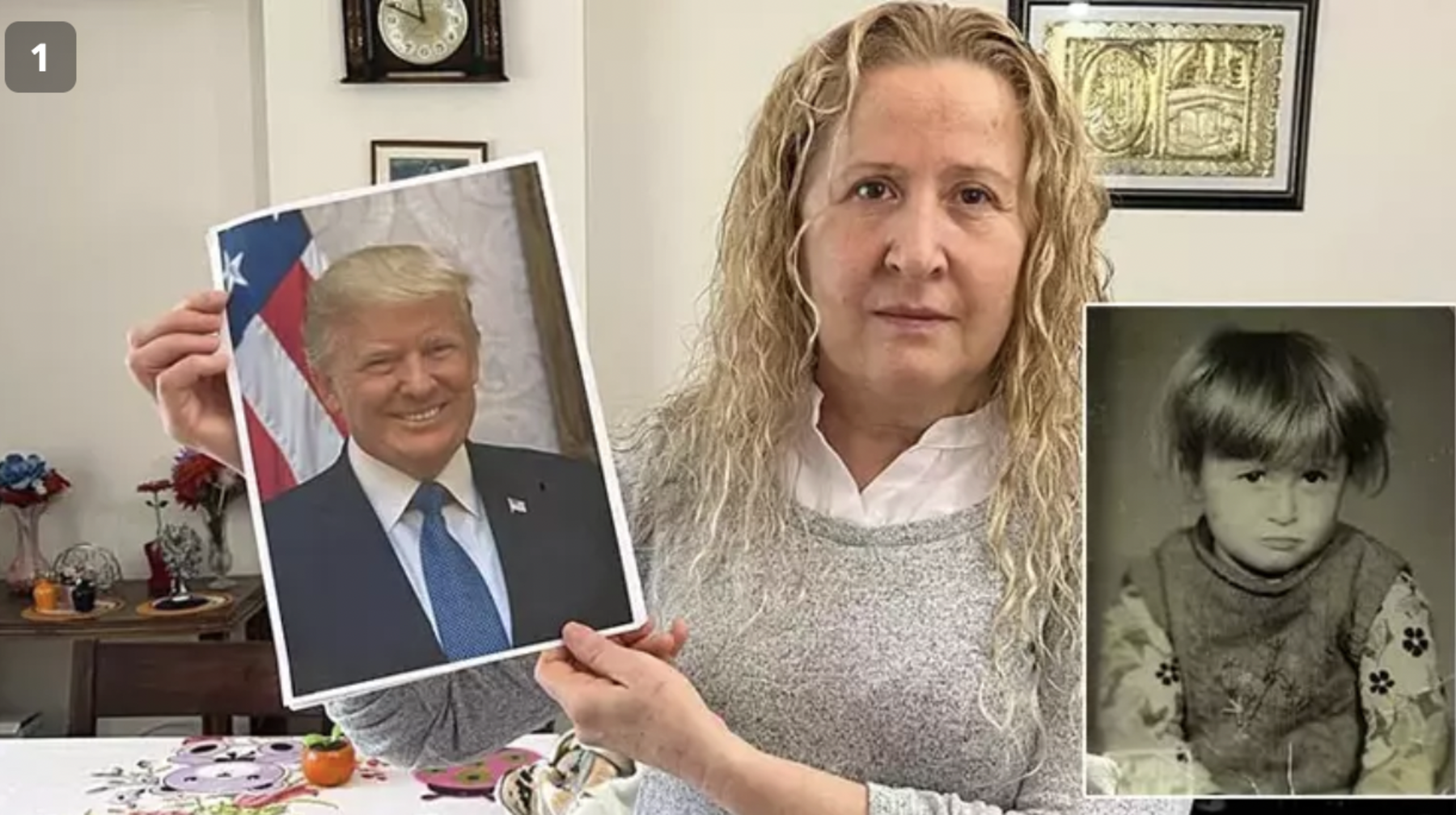  55 жастағы түркиялық әйел "әкесі" Дональд Трамп екенін айтты